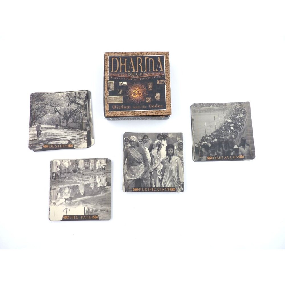 Dharma Deck Wisdom of the Vedas 52 enlightment cards